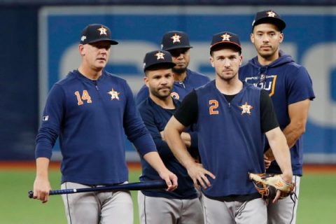 Report: Astros front office initiated sign scheme