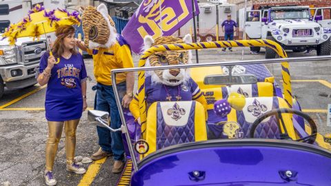 Bourbon Street, Burreaux and the Bayou: How a city and state rallied for their Tigers