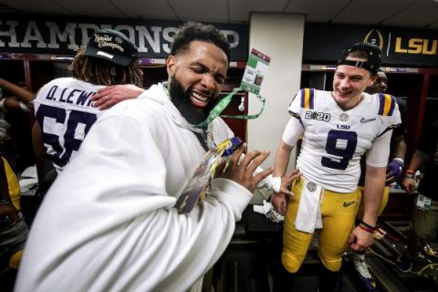 Burrow: OBJ handed out real cash to LSU players