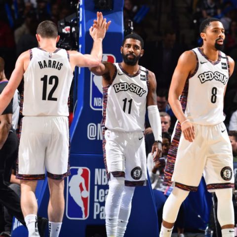 Kyrie talked to teammates after listing Nets core