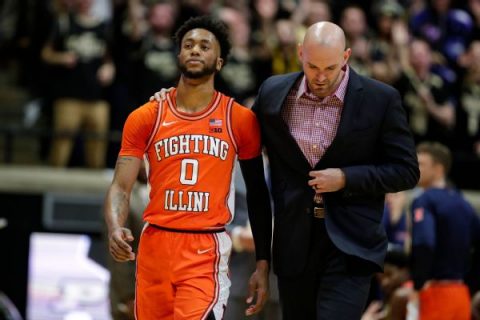 Illini’s Griffin gets 2-game unsportsmanlike ban