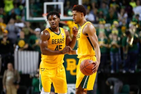 Baylor tops early bracket reveal for NCAA tourney