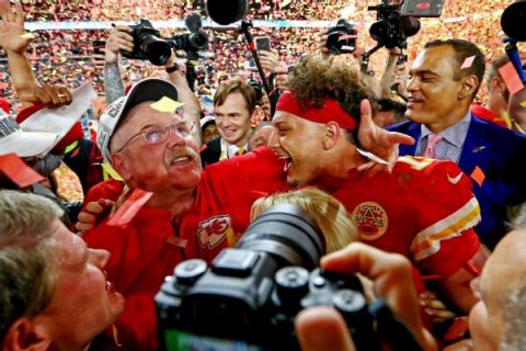 Mahomes: ‘I want to be in K.C. for a long time’