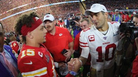 Chiefs, 49ers feel familiarity may aid return to Super Bowl