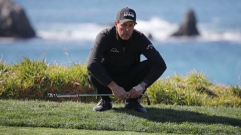 Even in defeat at Pebble Beach, Phil Mickelson remains relevant