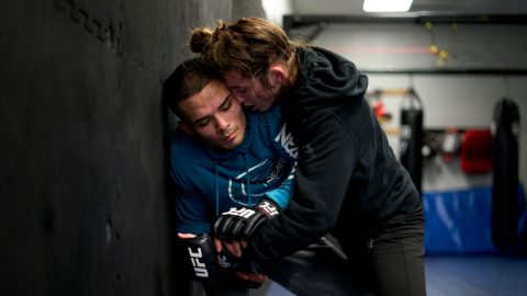 The power of love: This cage-fighting couple will compete on same UFC card