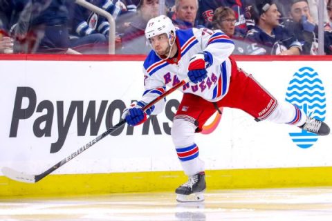 Rangers place struggling DeAngelo on waivers