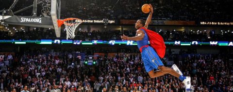 The most creative slams in dunk contest history
