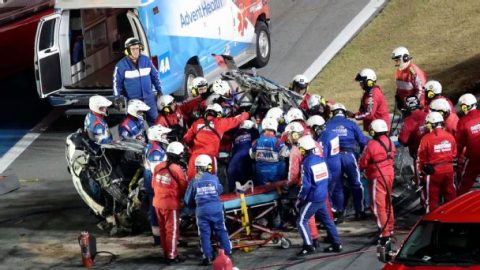 Newman’s Daytona 500 crash reminds us of fragility of life in dangerous sport