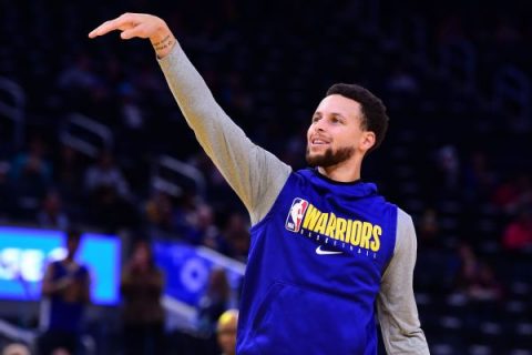 Curry practices without issue with G League team