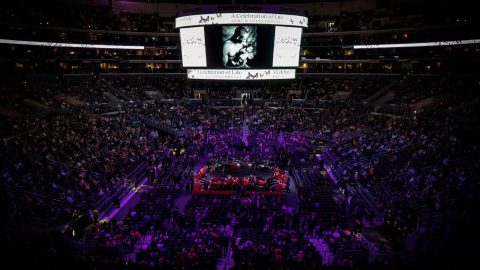 The intersection of emotion at Kobe Bryant’s memorial