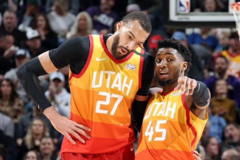 Gobert, Mitchell cool after talk: ‘There’s no fight’