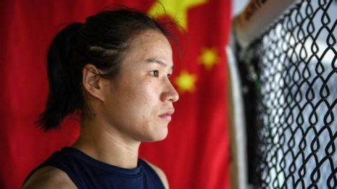 How an emotional Zhang Weili fled China to defend her title