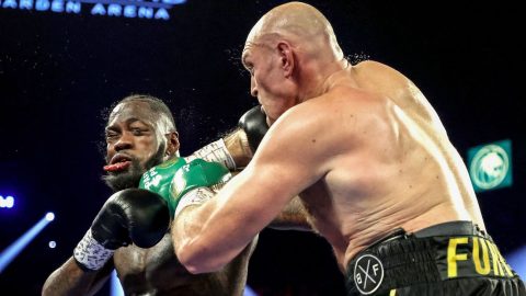 Tyson Fury’s devastating right hand, a gruesome kick to the head and other wild photos