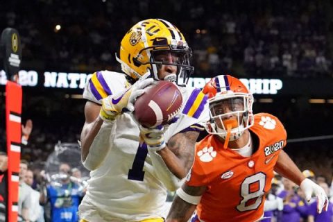 Source: LSU receiver Chase to enter NFL draft