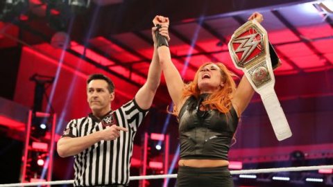Watching WrestleMania 36 at home was unique opportunity for Becky Lynch