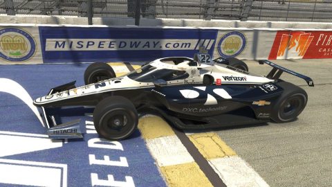 Pagenaud wins IndyCar’s 1st virtual oval race