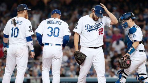 With baseball in limbo, Clayton Kershaw’s shot at redemption is on hold