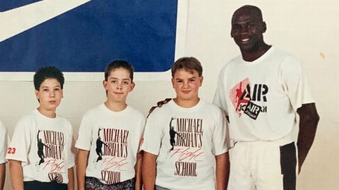 Jordan dunked on 12-year-old me in a game of one-on-one
