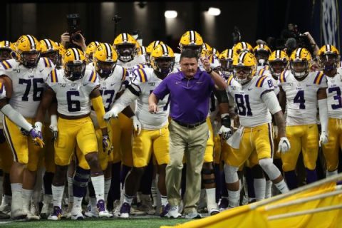 LSU ties 7-round record with 14 players drafted