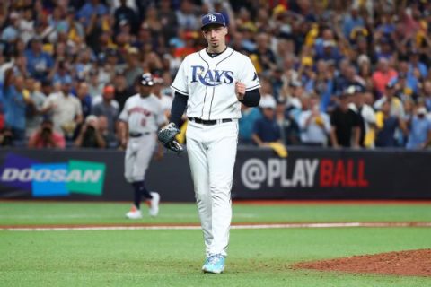 Rays ace Snell wins Players League title in sweep