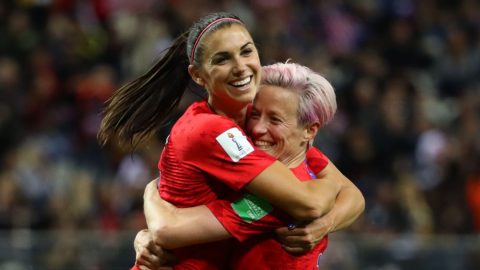 Morgan, Rapinoe pledge fight after pay suit blow