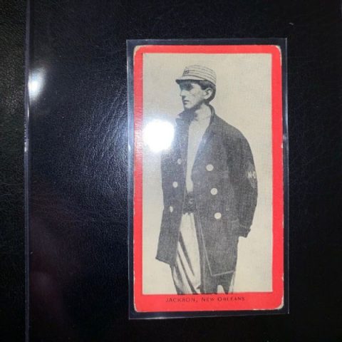 Shoeless Joe card from 1910 auctions for $492K