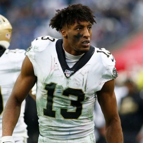Saints WR Thomas (ankle) listed as questionable