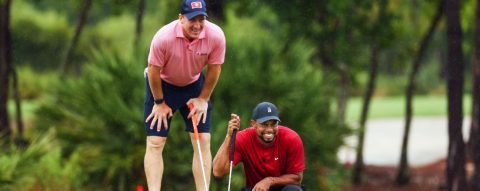 Tiger/Peyton hold off Phil/Brady in ‘The Match’