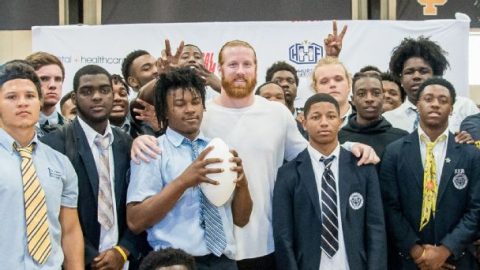 Hayden Hurst hopes to make a difference by discussing his suicide attempt