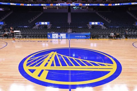Warriors’ plan aims to allow 50% fan capacity