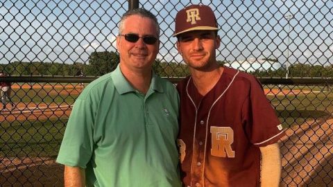 A broken baseball record and a special bond between father and son