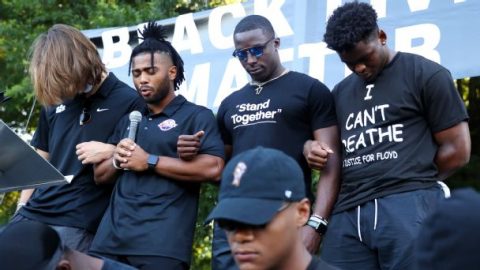 How college football stars joined campus activists in the fight for justice