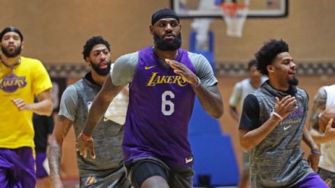 LeBron is far from the first Lakers great to change jersey numbers
