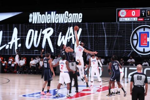 Clippers-Magic scrimmage kicks off NBA restart
