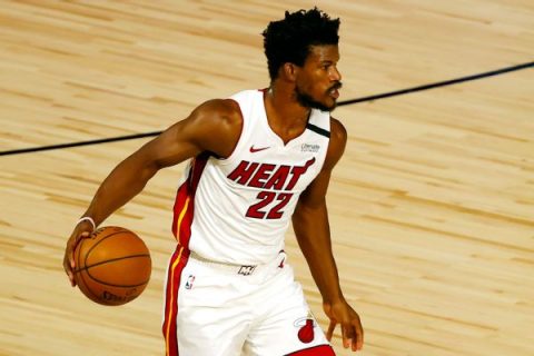 Heat’s Butler swaps jersey for one with name
