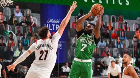 Latest NBA bubble intel: Boston’s bet on Tatum and Brown is paying off