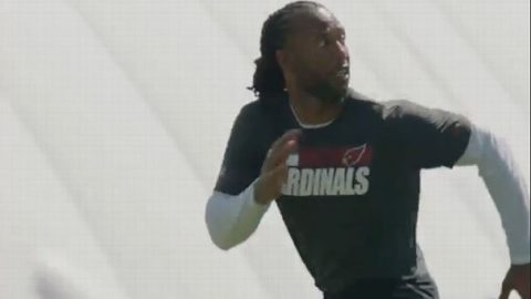 Best of Saturday at NFL training camps: Larry Fitzgerald still has it, while Browns and Lions get key weapons back