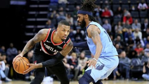 Damian Lillard and the Blazers are not your typical No. 8 seed