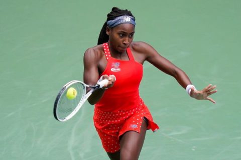 Coco Gauff bounced from US Open in 1st round