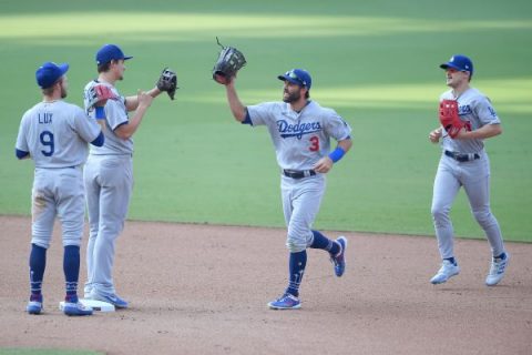 Dodgers 1st to clinch; 8th straight playoff berth