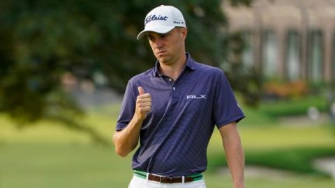 Justin Thomas posted a workout video — and the jokes from some big names started
