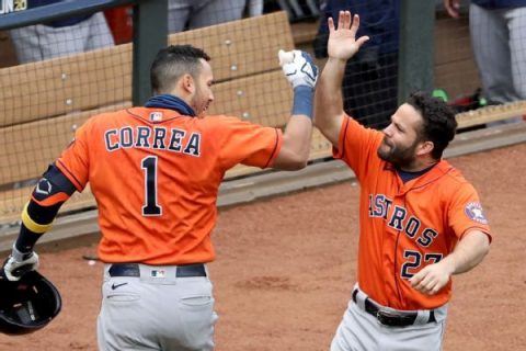 Correa throws down gauntlet on Astros haters