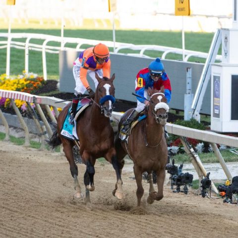 Swiss Skydiver sixth filly ever to win Preakness