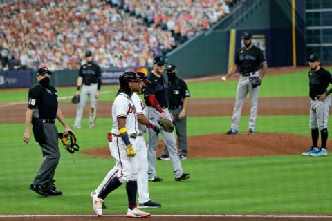 Braves: Acuna plunking ‘woke us up’ in Game 1