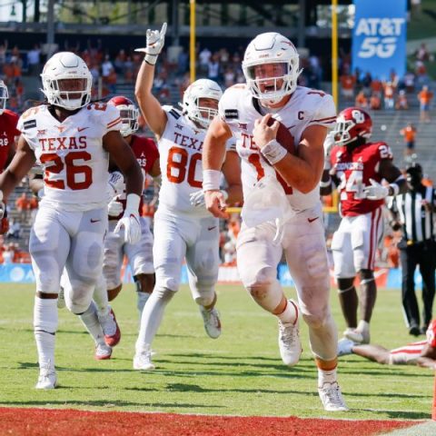Texas’ Herman, Ehlinger lament mistakes in loss