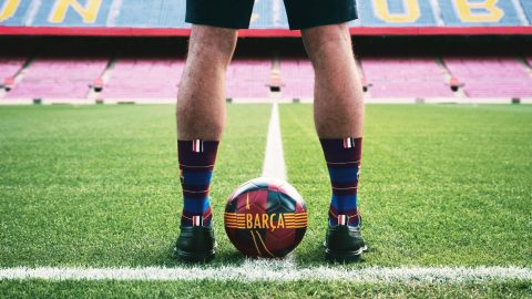 Sock it to me! Barca and Thom Browne unveil clothing collection