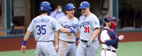 Dodgers’ 11-run first inning sets MLB postseason record