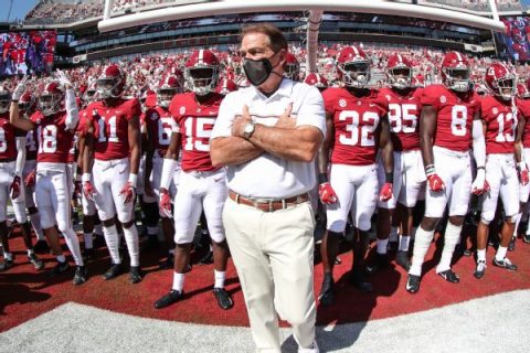 Saban cleared to coach after 3rd negative test