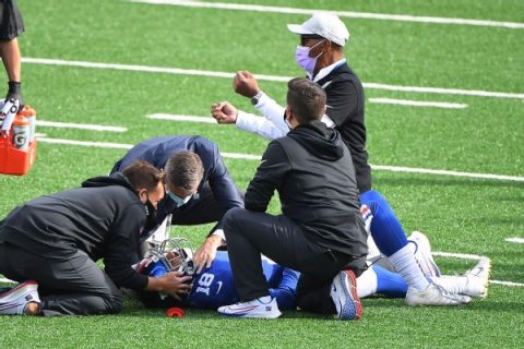 News on Giants’ Board ‘positive’ after scary hit